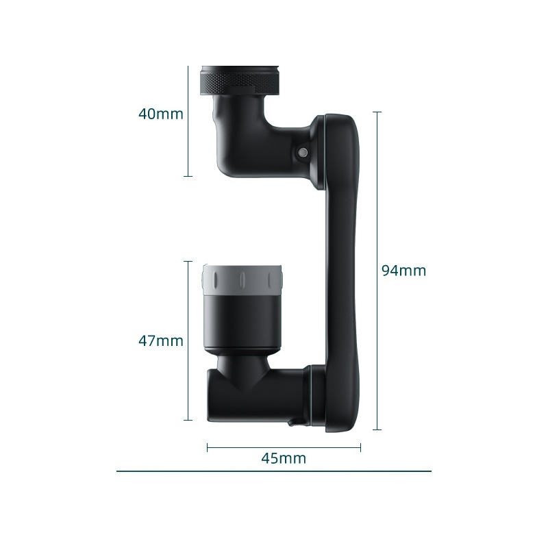 خلاط مياه نحاسي صحي مطابق لمواصفات ساسو (BM-MS-003)
